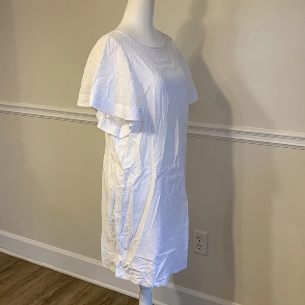 J.CREW White Dress - Size 10
